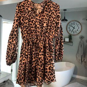 Short Cheetah Dress